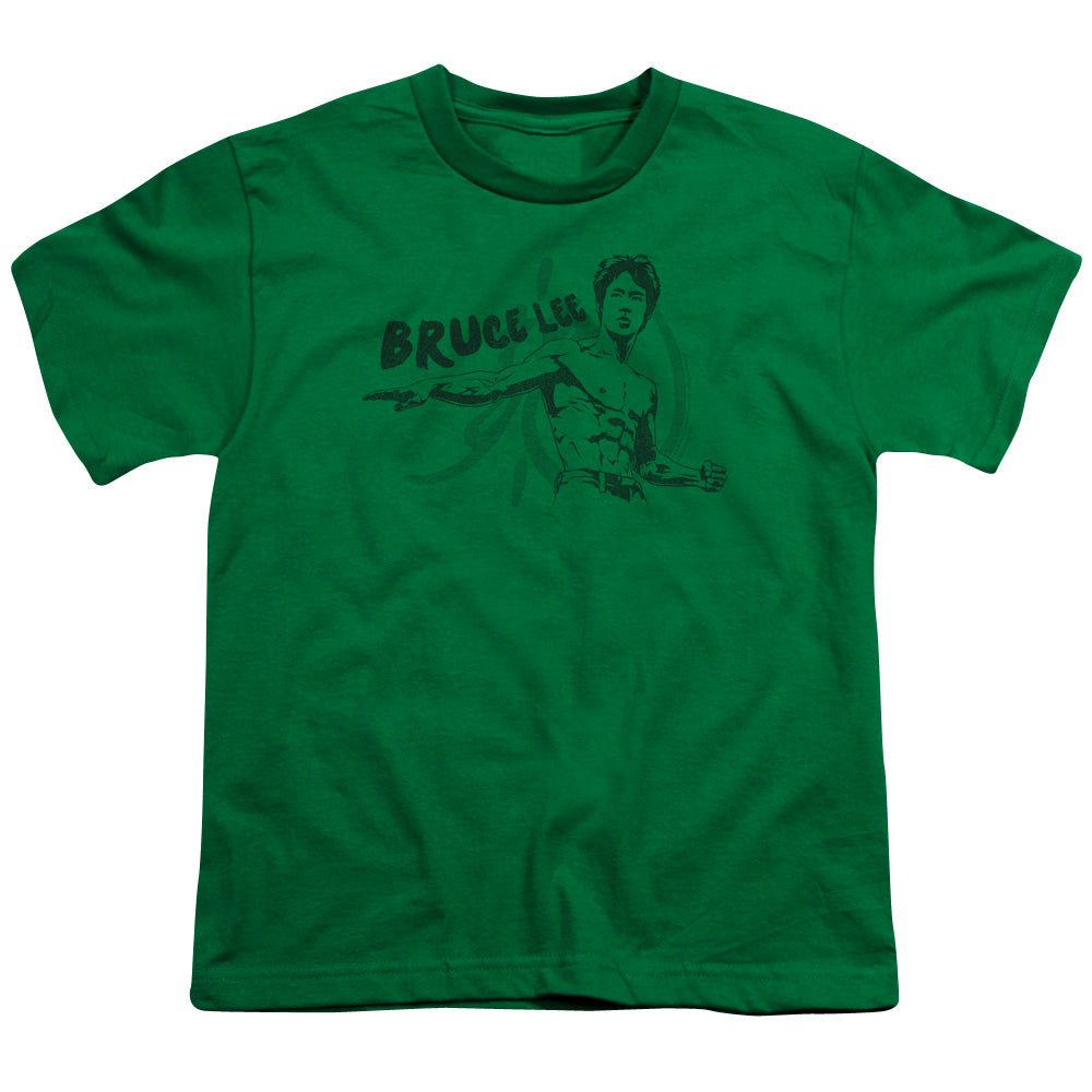 BRUCE LEE/BRUSH LEE - S/S YOUTH 18/1 - KELLY GREEN