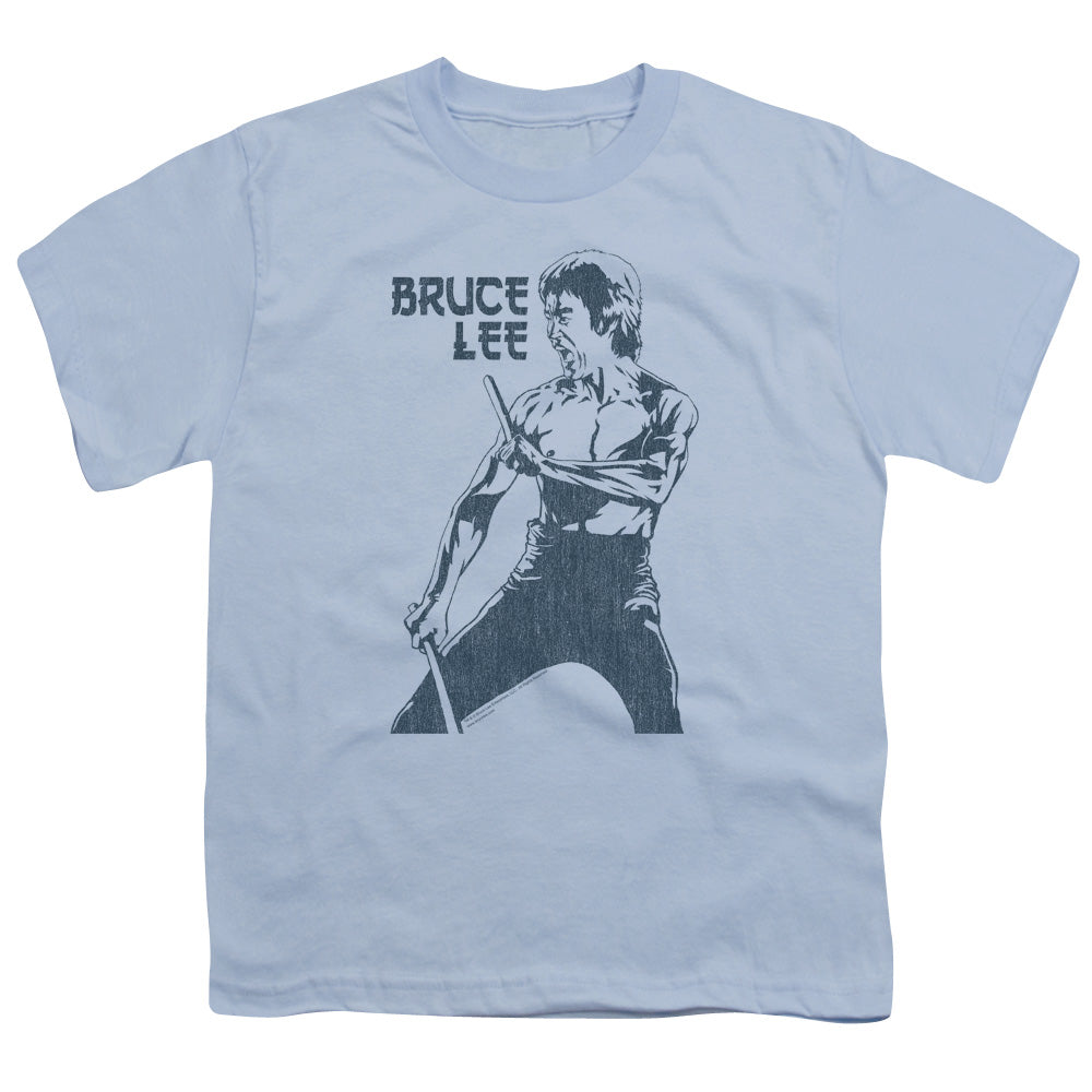 BRUCE LEE/FIGHTER - S/S YOUTH 18/1 - LIGHT BLUE