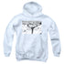 BRUCE LEE/KICK TO THE HEAD - YOUTH PULLOVER HOODIE - WHITE