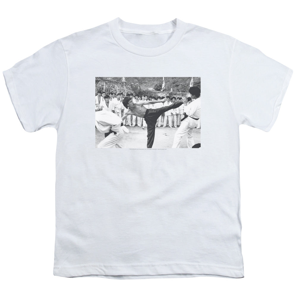 BRUCE LEE/KICK TO THE HEAD - S/S YOUTH 18/1 - WHITE