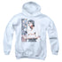 BRUCE LEE/REVVING UP - YOUTH PULLOVER HOODIE - WHITE