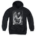 BRUCE LEE/FOCUSED RAGE - YOUTH PULLOVER HOODIE - BLACK
