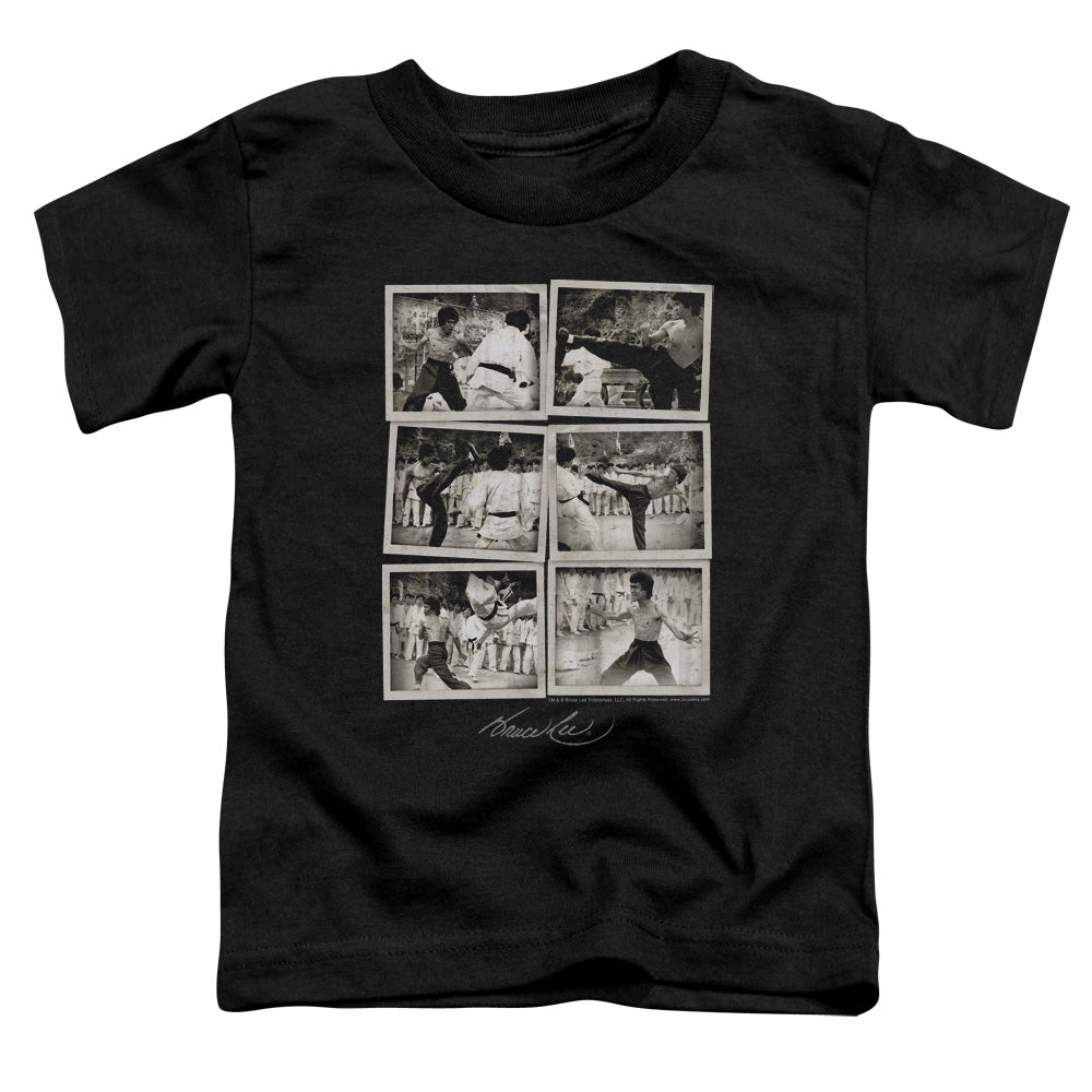 BRUCE LEE/SNAP SHOTS - S/S TODDLER TEE - BLACK