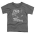 BRUCE LEE/NO WAY AS A WAY - S/S TODDLER TEE - CHARCOAL