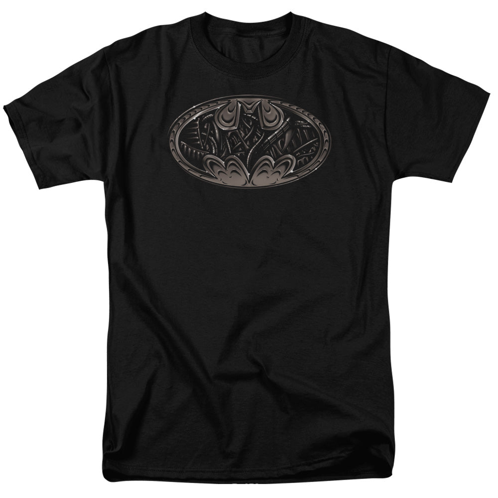 BATMAN/BIO MECH BAT SHIELD - S/S ADULT 18/1 - BLACK
