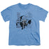 BATMAN/THROWING BLADES - S/S YOUTH 18/1 - CAROLINA BLUE