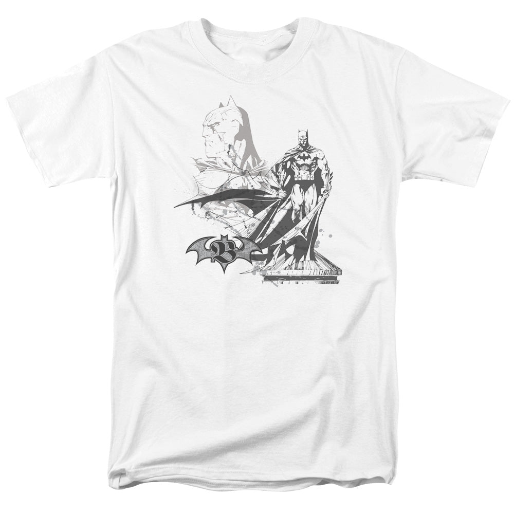 BATMAN/OVERSEER - S/S ADULT 18/1 - WHITE