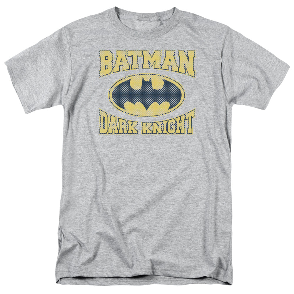 BATMAN/DARK KNIGHT JERSEY - S/S ADULT 18/1 - ATHLETIC HEATHER