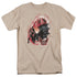 BATMAN/GOTHIC SCRAWL - S/S ADULT 18/1 - SAND