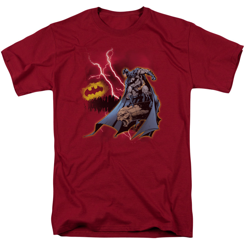 BATMAN/LIGHTNING STRIKES - S/S ADULT 18/1 - CARDINAL