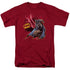 BATMAN/LIGHTNING STRIKES - S/S ADULT 18/1 - CARDINAL