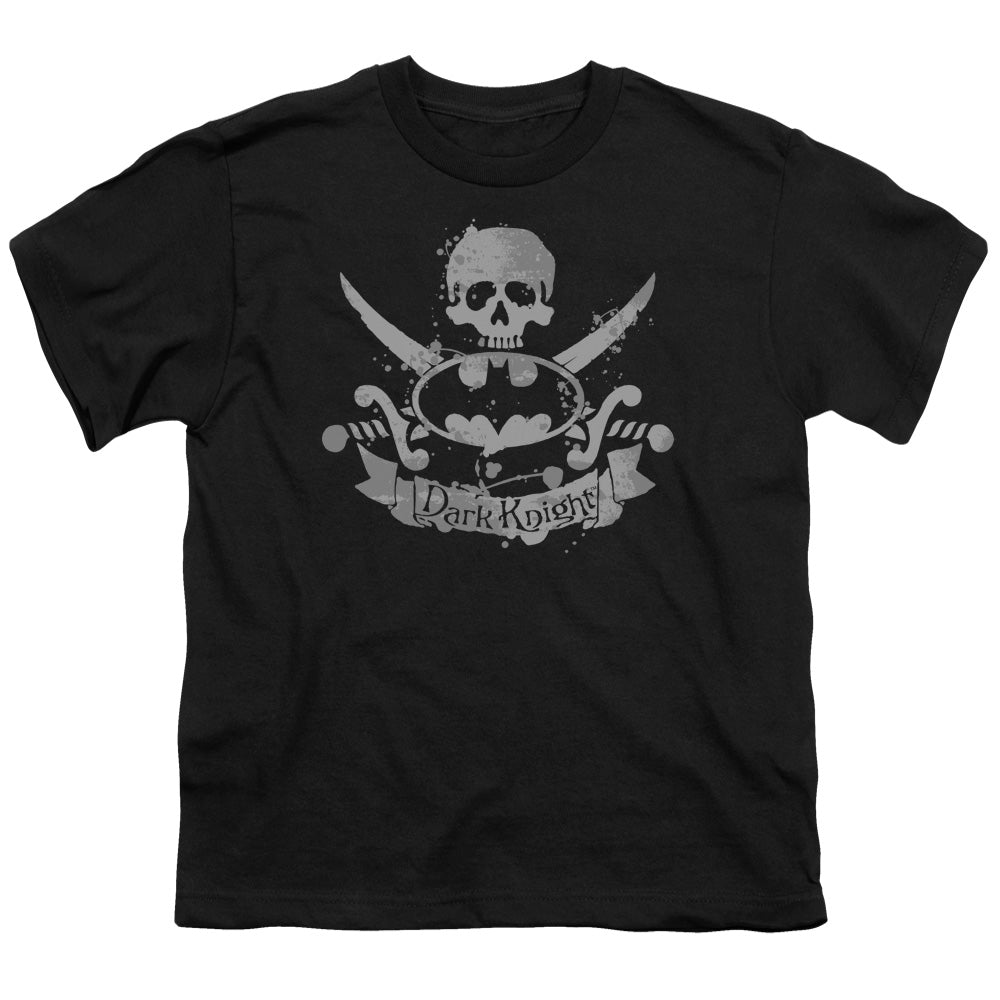 BATMAN/DARK PIRATE - S/S YOUTH 18/1 - BLACK