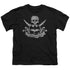 BATMAN/DARK PIRATE - S/S YOUTH 18/1 - BLACK