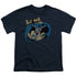 BATMAN/THROUGH THE NIGHT - S/S YOUTH 18/1 - NAVY