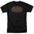 BATMAN/AZTEC BAT LOGO - S/S ADULT 18/1 - BLACK