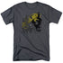 BATMAN/THE DARK CITY - S/S ADULT 18/1 - CHARCOAL