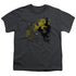 BATMAN/THE DARK CITY - S/S YOUTH 18/1 - CHARCOAL
