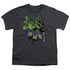 BATMAN/SMELL MY FLOWER - S/S YOUTH 18/1 - CHARCOAL