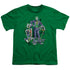 BATMAN/WILD CARDS - S/S YOUTH 18/1 - KELLY GREEN