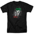 BATMAN/JOKER SPRAYS THE CITY - S/S ADULT 18/1 - BLACK