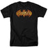 BATMAN/FIERY SHIELD - S/S ADULT 18/1 - BLACK