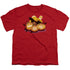 BATMAN/BAT O LANTERNS - S/S YOUTH 18/1 - RED