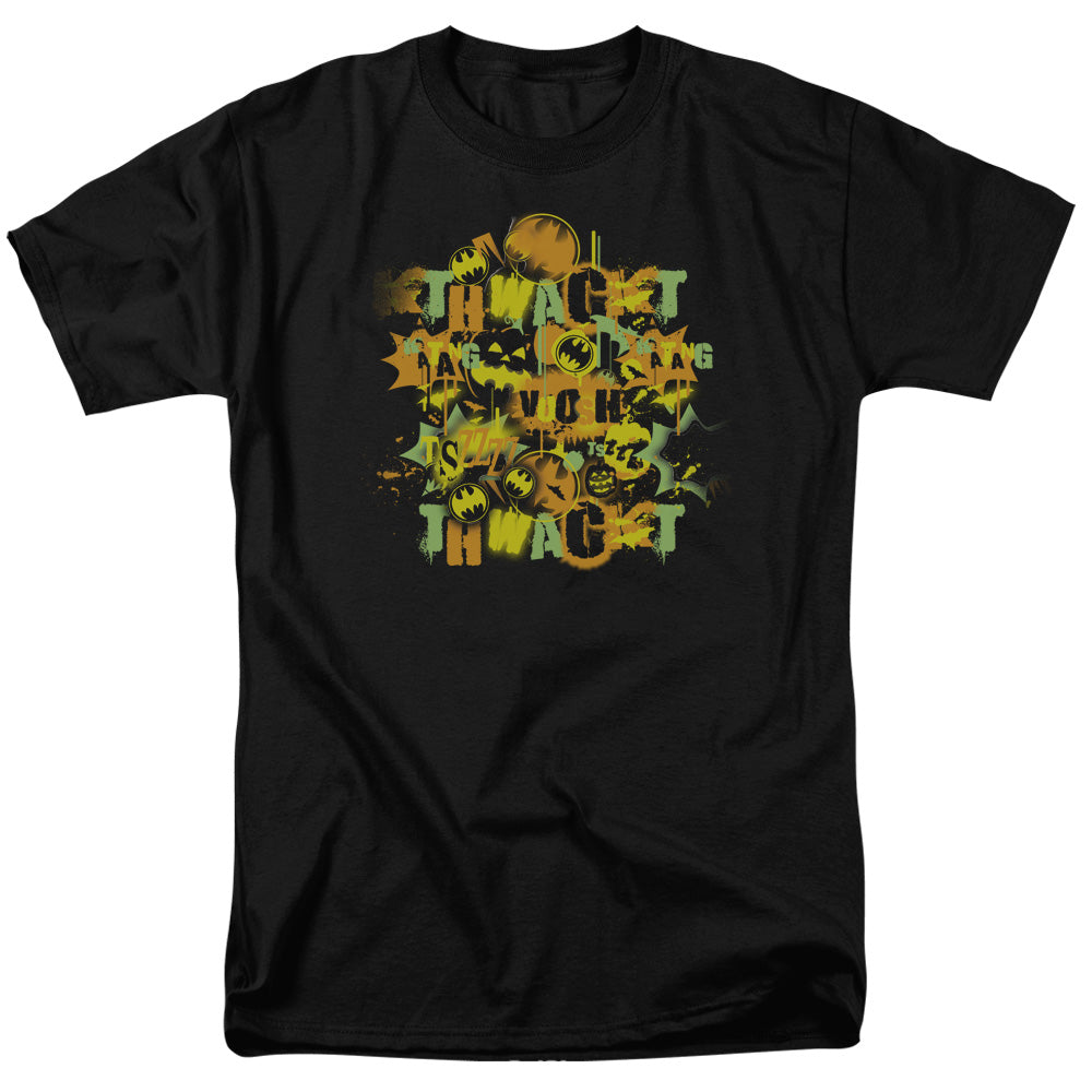 BATMAN/HALLOWEEN KNIGHT SOUNDS - S/S ADULT 18/1 - BLACK