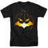 BATMAN/JACK OBAT - S/S ADULT 18/1 - BLACK
