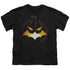 BATMAN/JACK OBAT - S/S YOUTH 18/1 - BLACK