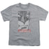 BATMAN/ORGINAL CRIME FIGHTER - S/S YOUTH 18/1 - ATHLETIC HEATHER