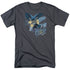 BATMAN/INTO THE NIGHT - S/S ADULT 18/1 - CHARCOAL
