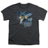 BATMAN/INTO THE NIGHT - S/S YOUTH 18/1 - CHARCOAL