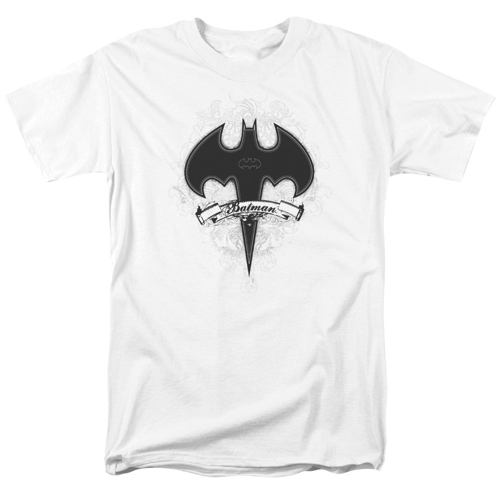 BATMAN/GOTHIC GOTHAM - S/S ADULT 18/1 - WHITE