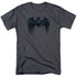 BATMAN/RUN AWAY - S/S ADULT 18/1 - CHARCOAL