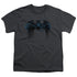 BATMAN/RUN AWAY - S/S YOUTH 18/1 - CHARCOAL