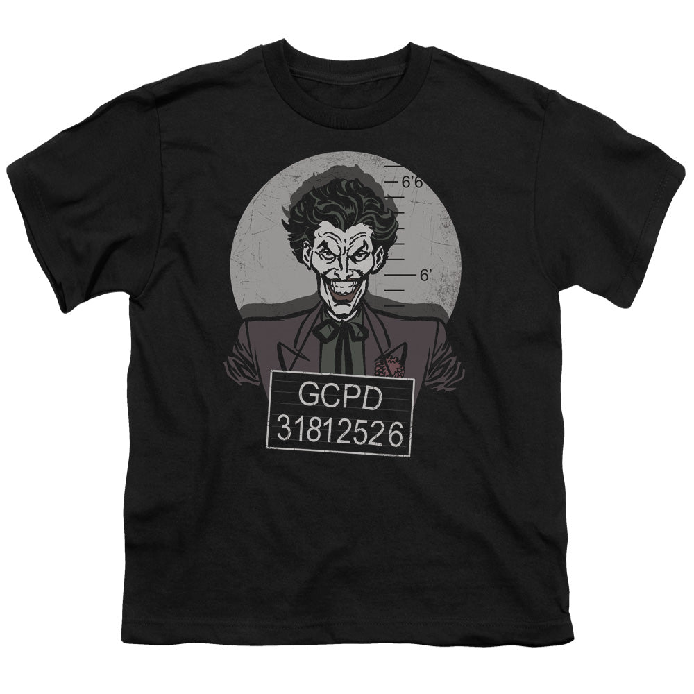 BATMAN/BUSTED! - S/S YOUTH 18/1 - BLACK