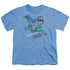 BATMAN/RIDDLE ME THIS - S/S YOUTH 18/1 - CAROLINA BLUE