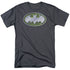 BATMAN/CIRCUITS LOGO - S/S ADULT 18/1 - CHARCOAL