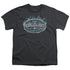 BATMAN/DARK KNIGHT STEEL SHIELD - S/S YOUTH 18/1 - CHARCOAL