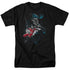 BATMAN/BLACK AND WHITE - S/S ADULT 18/1 - BLACK