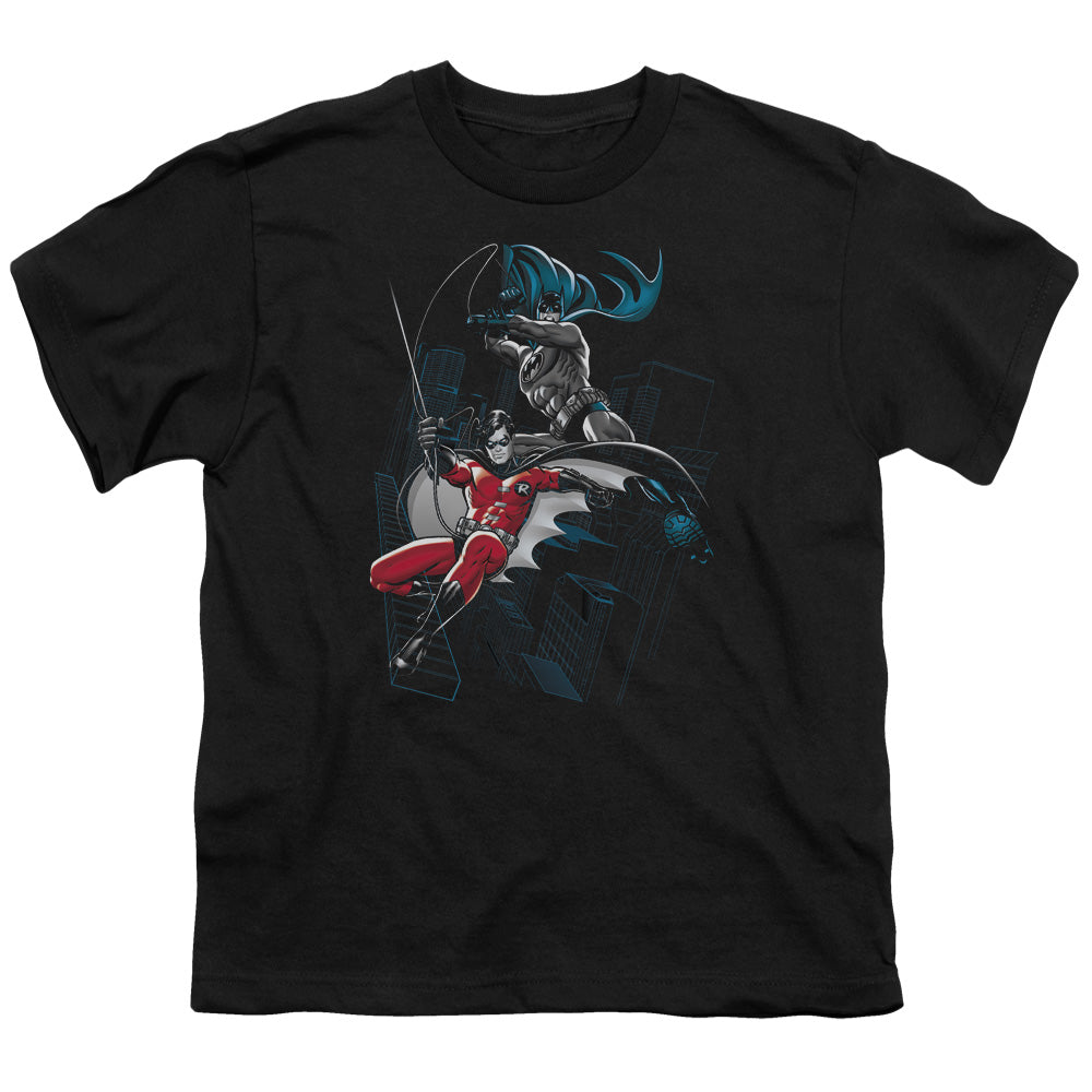 BATMAN/BLACK AND WHITE - S/S YOUTH 18/1 - BLACK