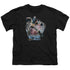 BATMAN/BATMAN MECH - S/S YOUTH 18/1 - BLACK