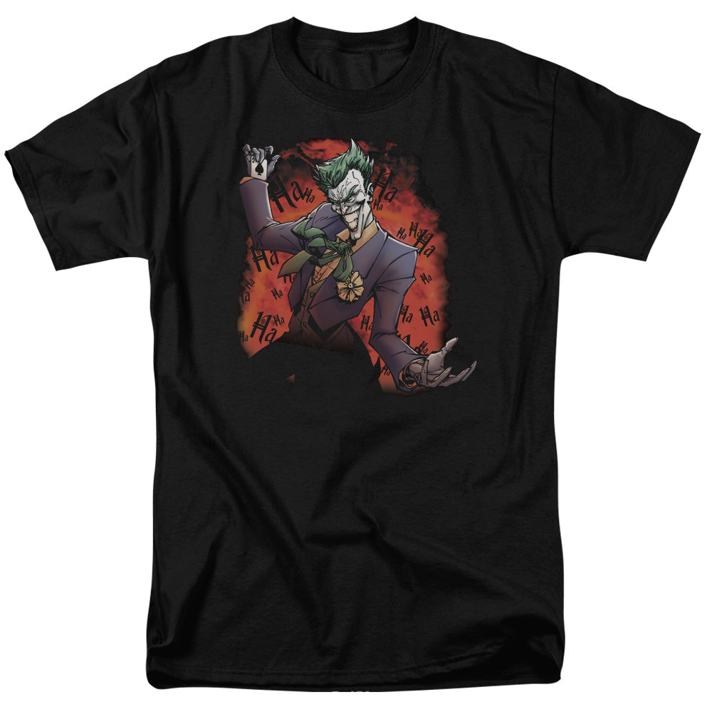BATMAN/JOKER'S AVE - S/S ADULT 18/1 - BLACK