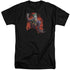 BATMAN/JOKERS AVE - S/S ADULT TALL 18/1 - BLACK