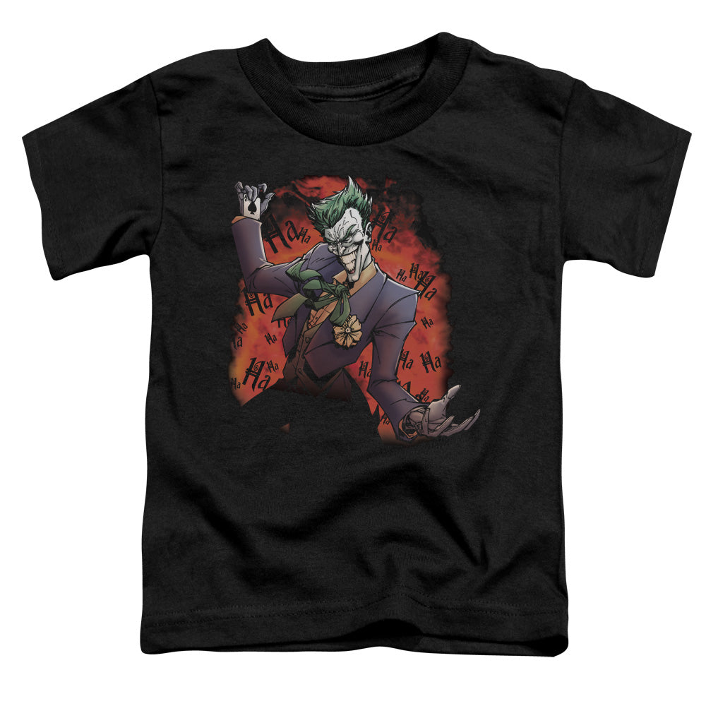 BATMAN/JOKERS AVE - S/S TODDLER TEE - BLACK
