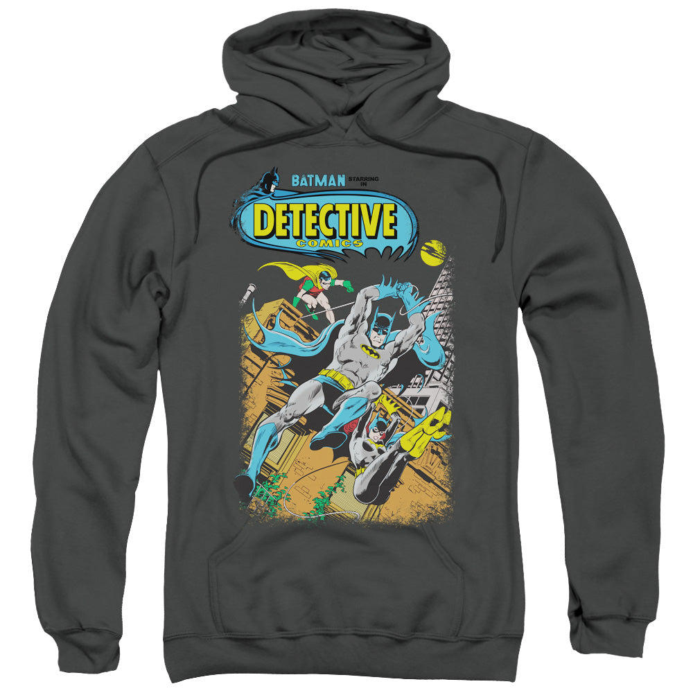 BATMAN/DETECTIVE #487 - ADULT PULLOVER HOODIE - CHARCOAL
