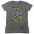 BATMAN/DETECTIVE #487 - S/S WOMENS TEE - CHARCOAL
