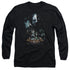 BATMAN ARKHAM ASYLUM/FIVE AGAINST ONE - L/S ADULT 18/1 - BLACK