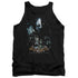 BATMAN ARKHAM ASYLUM/FIVE AGAINST ONE - ADULT TANK - BLACK