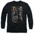 BATMAN ARKHAM ASYLUM/RUNNING THE ASYLUM - L/S ADULT 18/1 - BLACK